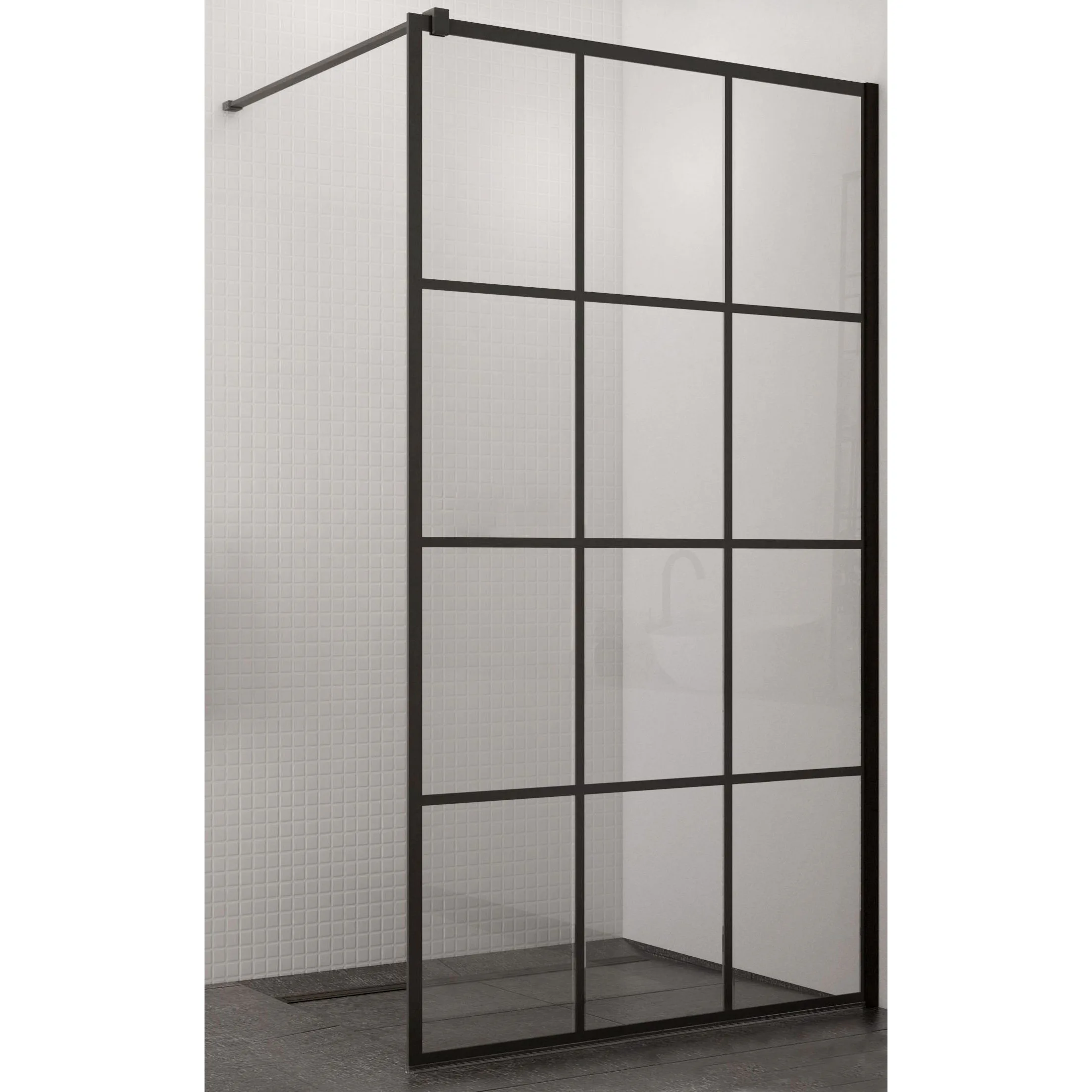 Duschvägg SanSwiss STR4P / Easy Loft 89