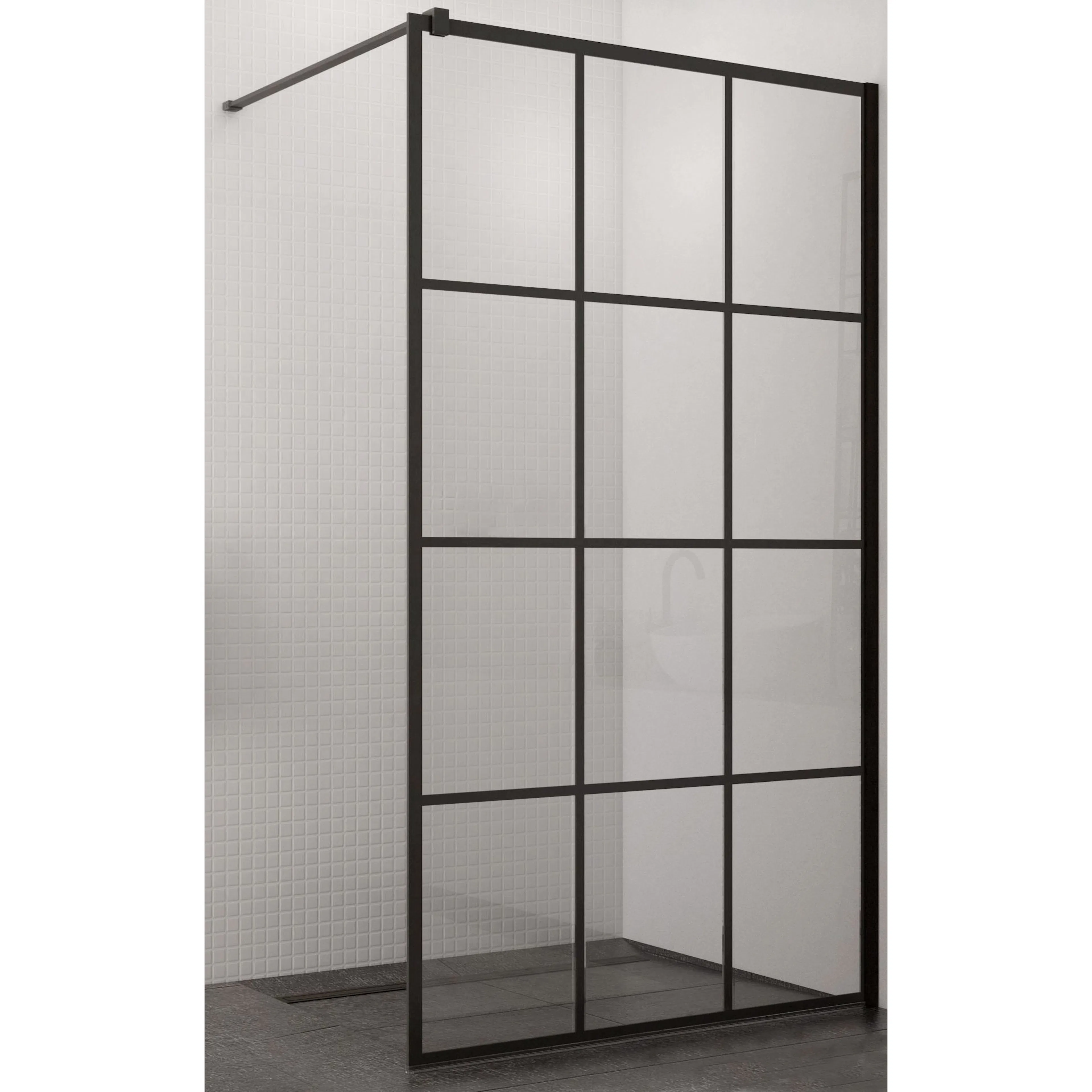 Duschvägg SanSwiss STR4P / Easy Loft 89