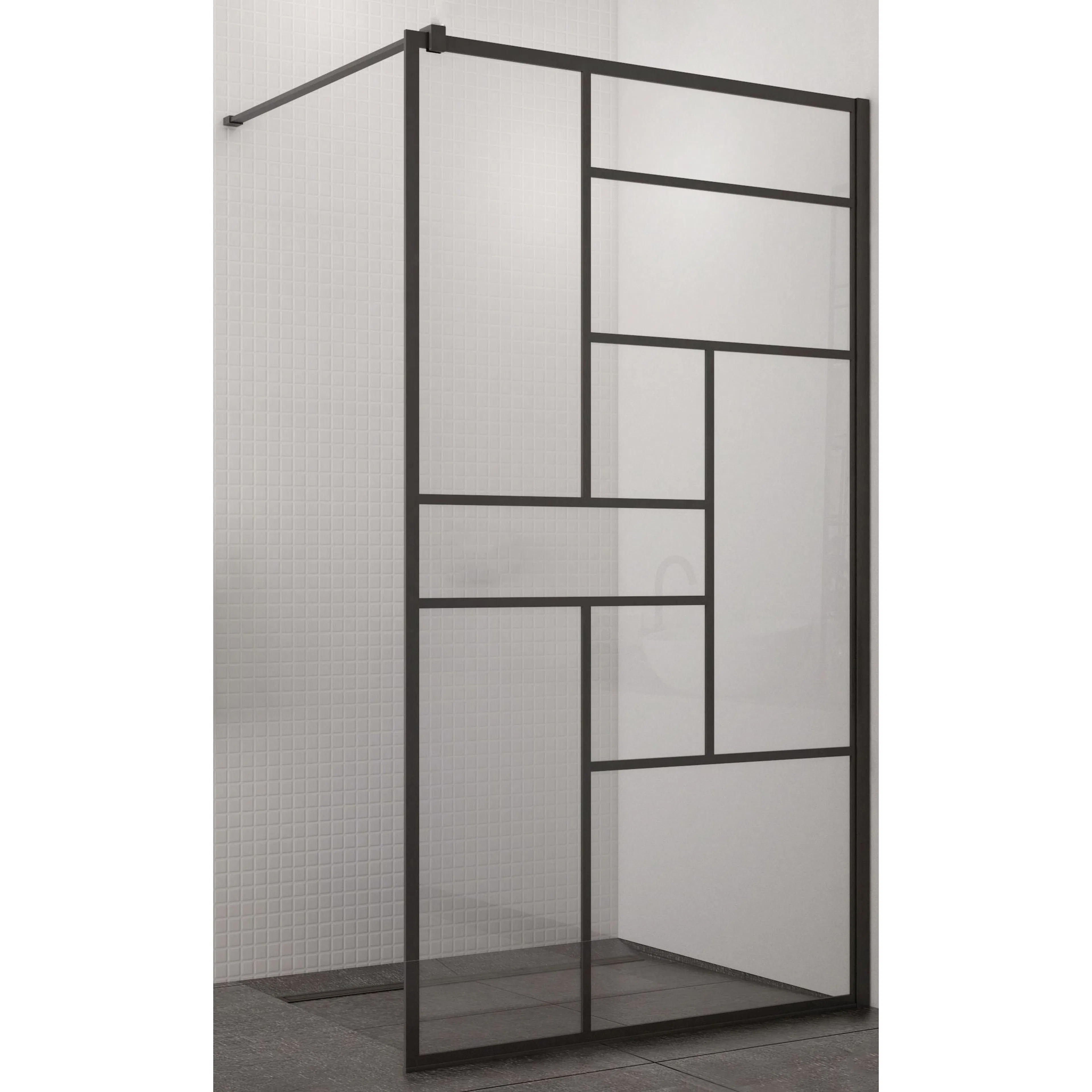 Duschvägg SanSwiss STR4P / Easy Loft 73