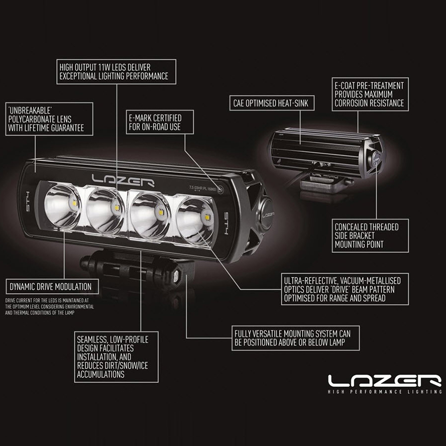 Extraljus Lazer LED ST8 Evolution