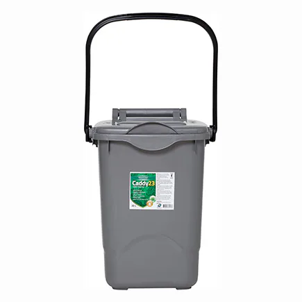 Strö- och Foderhink Greenline 23 lit grå