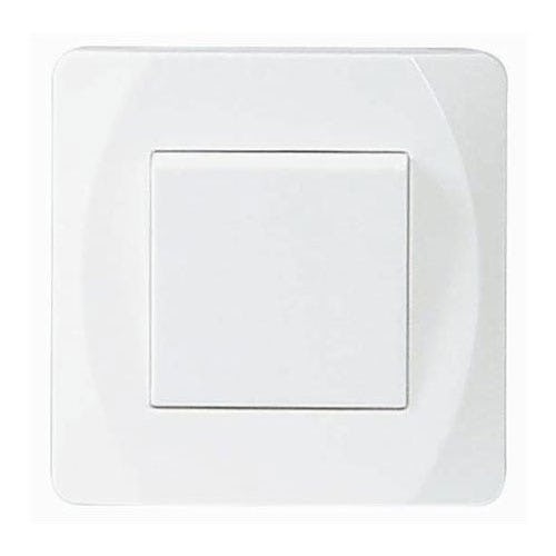 Strömbrytare Malmbergs Nova Infälld Kors Vit