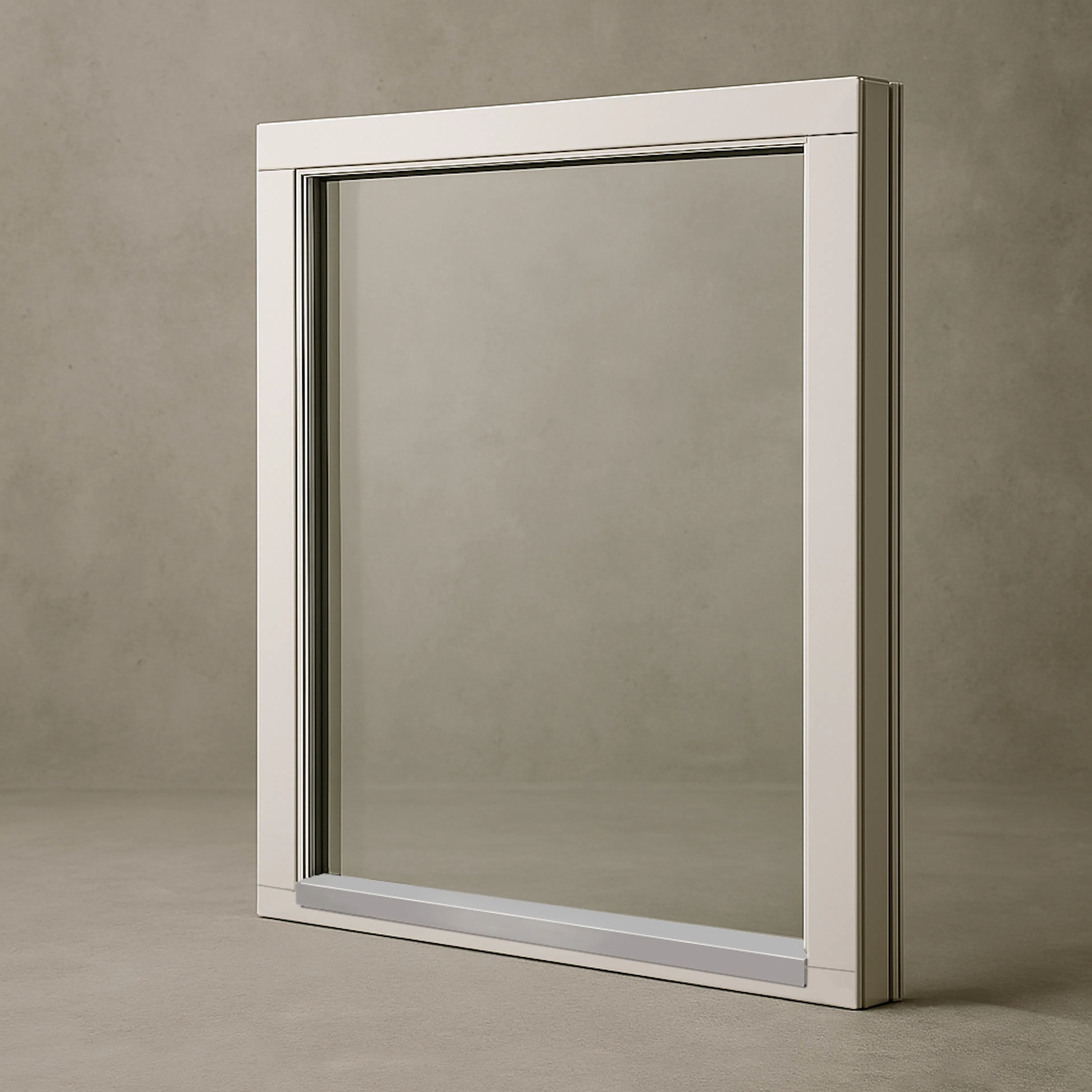 Fast Fönster Sveafönster Effekt Trä 3-glas