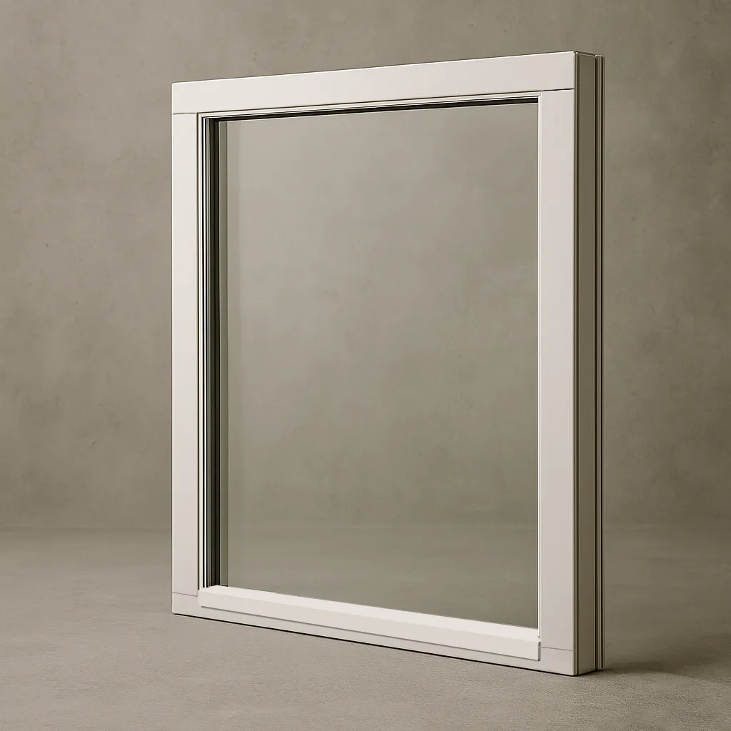 Fast Fönster Sveafönster Kraft Trä 3-glas