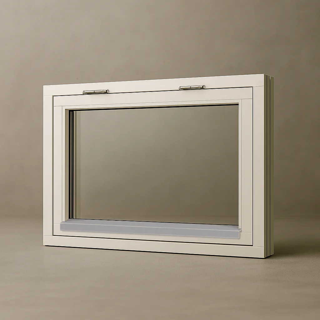 Överkantshängt Sveafönster Effekt Trä 3-glas