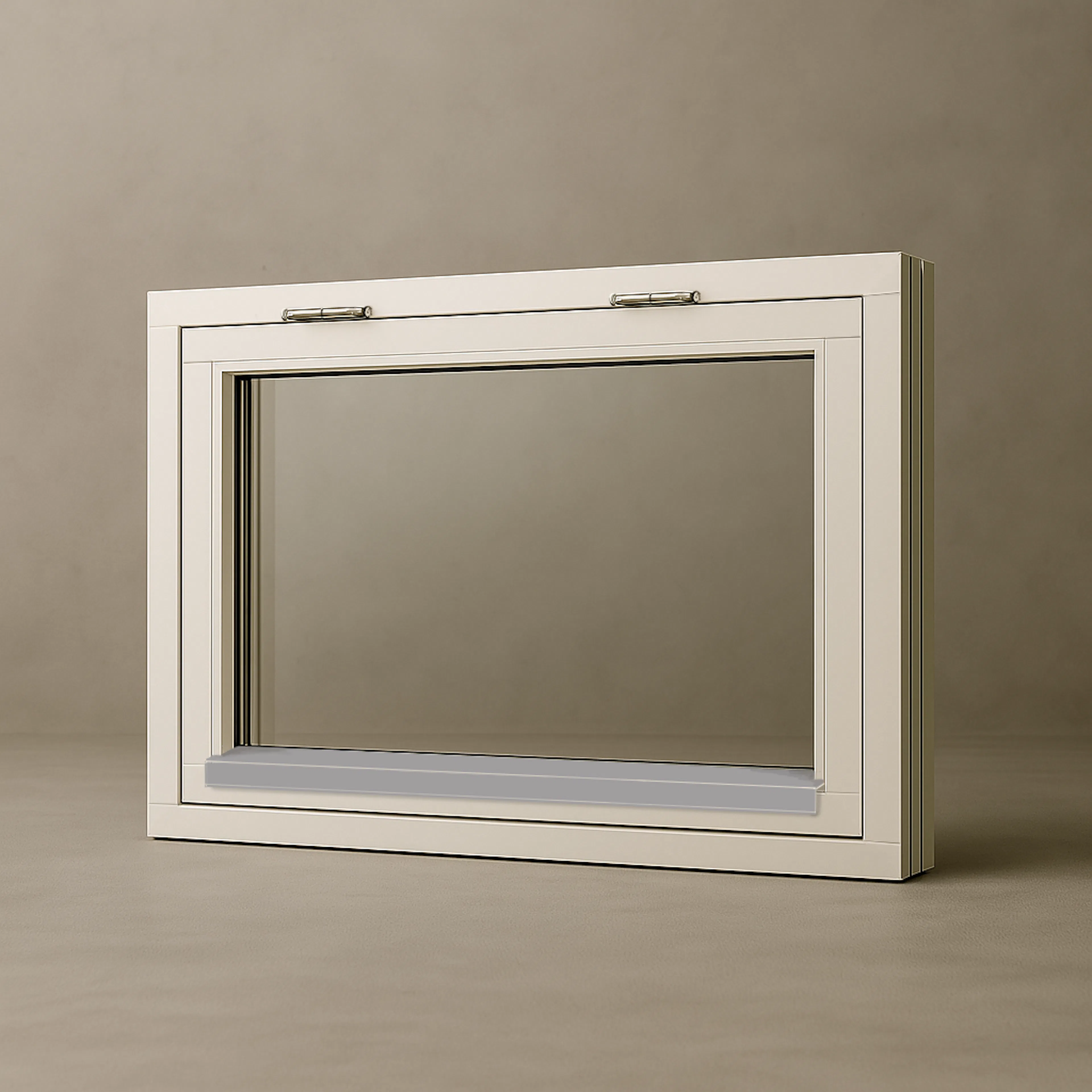 Överkantshängt Sveafönster Effekt Trä 3-glas