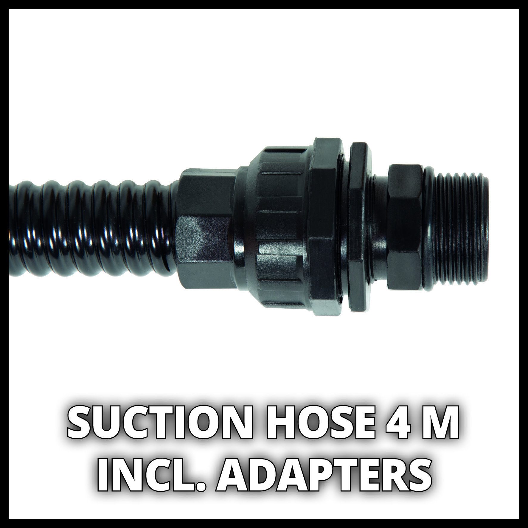 Sugslang med plastkoppling Einhell 4m/1