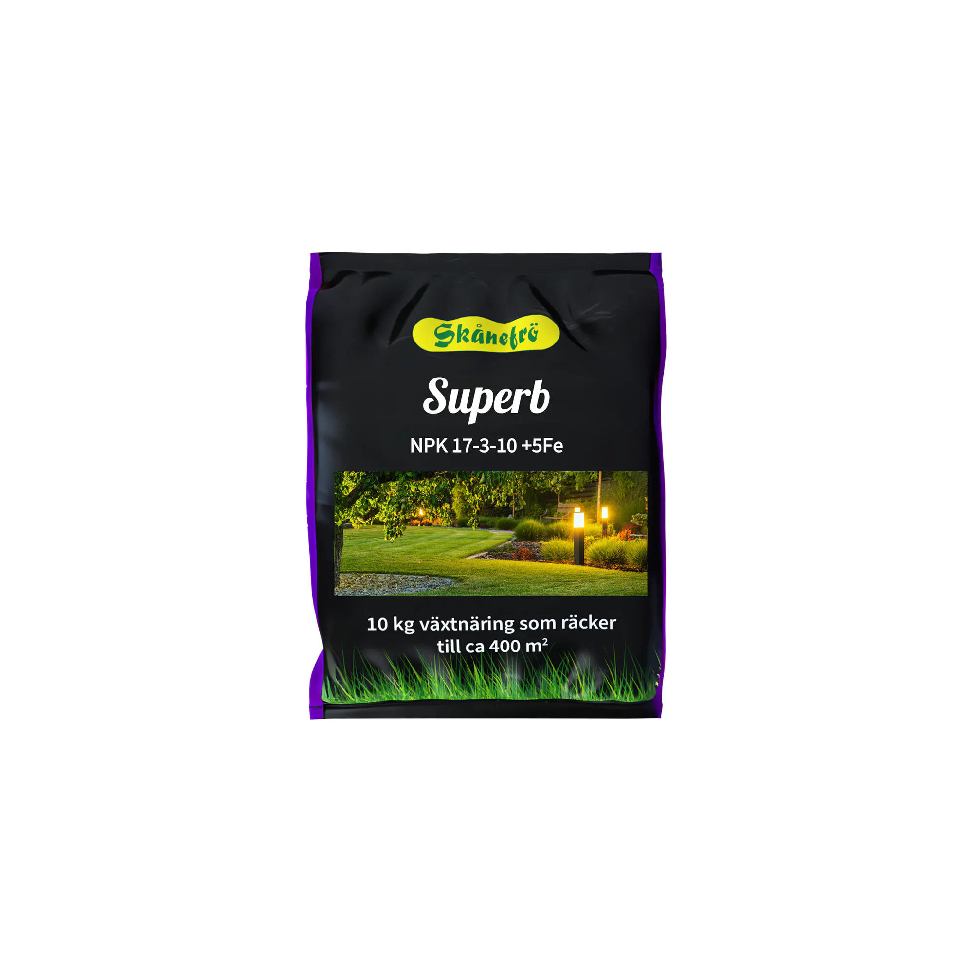 Gräsgödsel Skånefrö Superb 10 kg med Järn