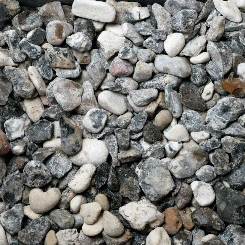 Dekorsten Magrab Krossprodukter Svartvit Sjösten 16-32 mm, 1000 kg Säck