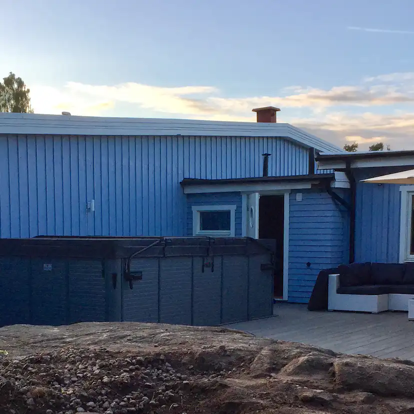 Swimspa DenForm 4,2M Spabad med LED-Lampor för 5 personer