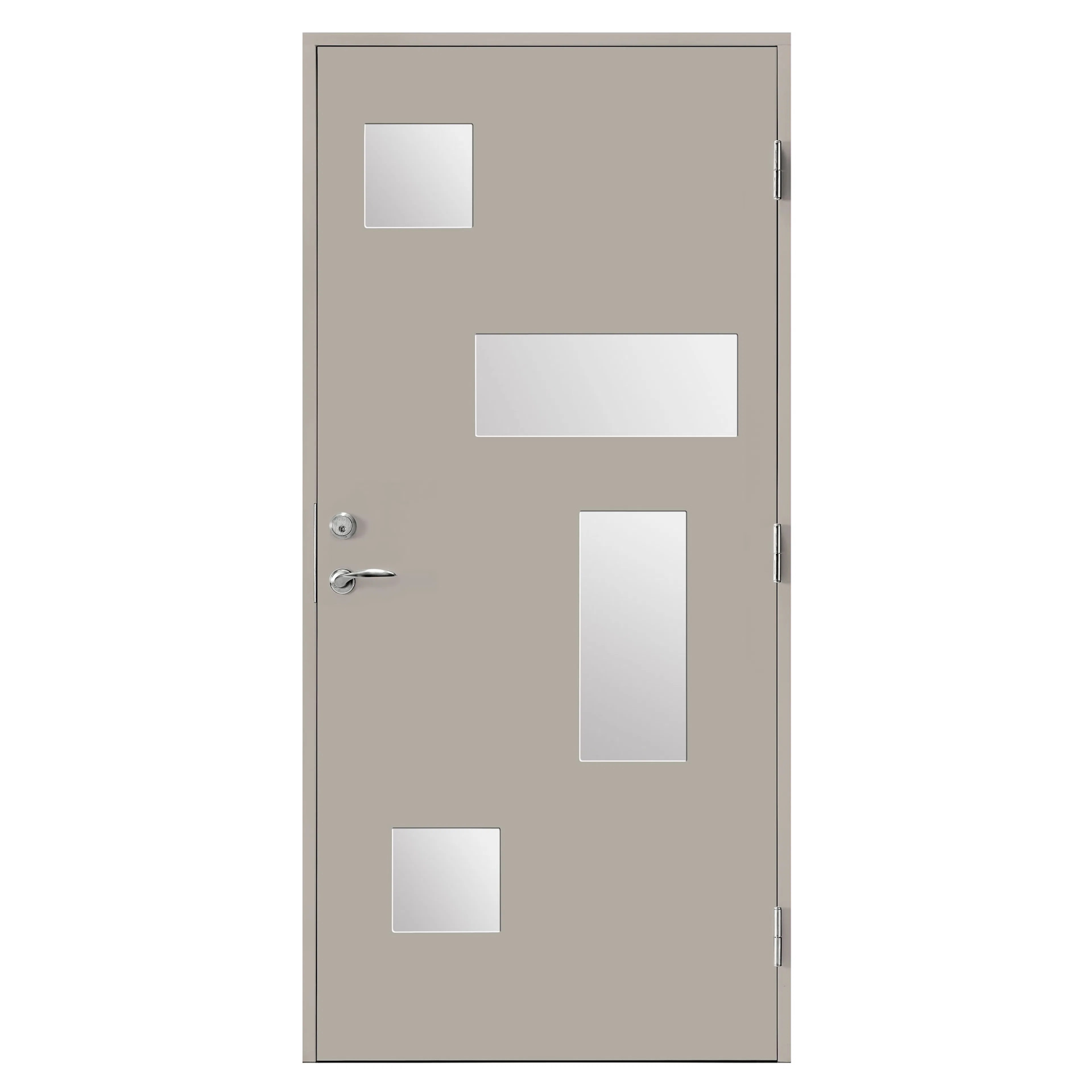 Ytterdörr Br. Johansson SY148 Sotat Glas