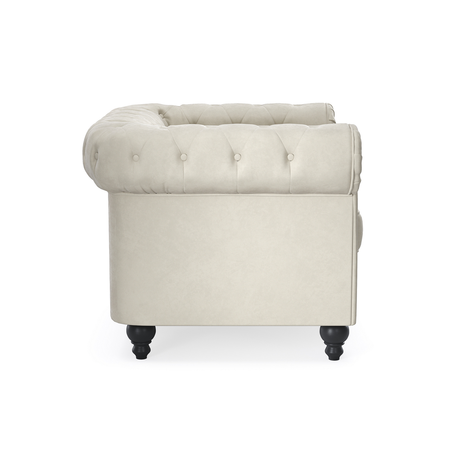 Fåtölj Manor House Chesterfield Lyx Fåtölj i Sammet