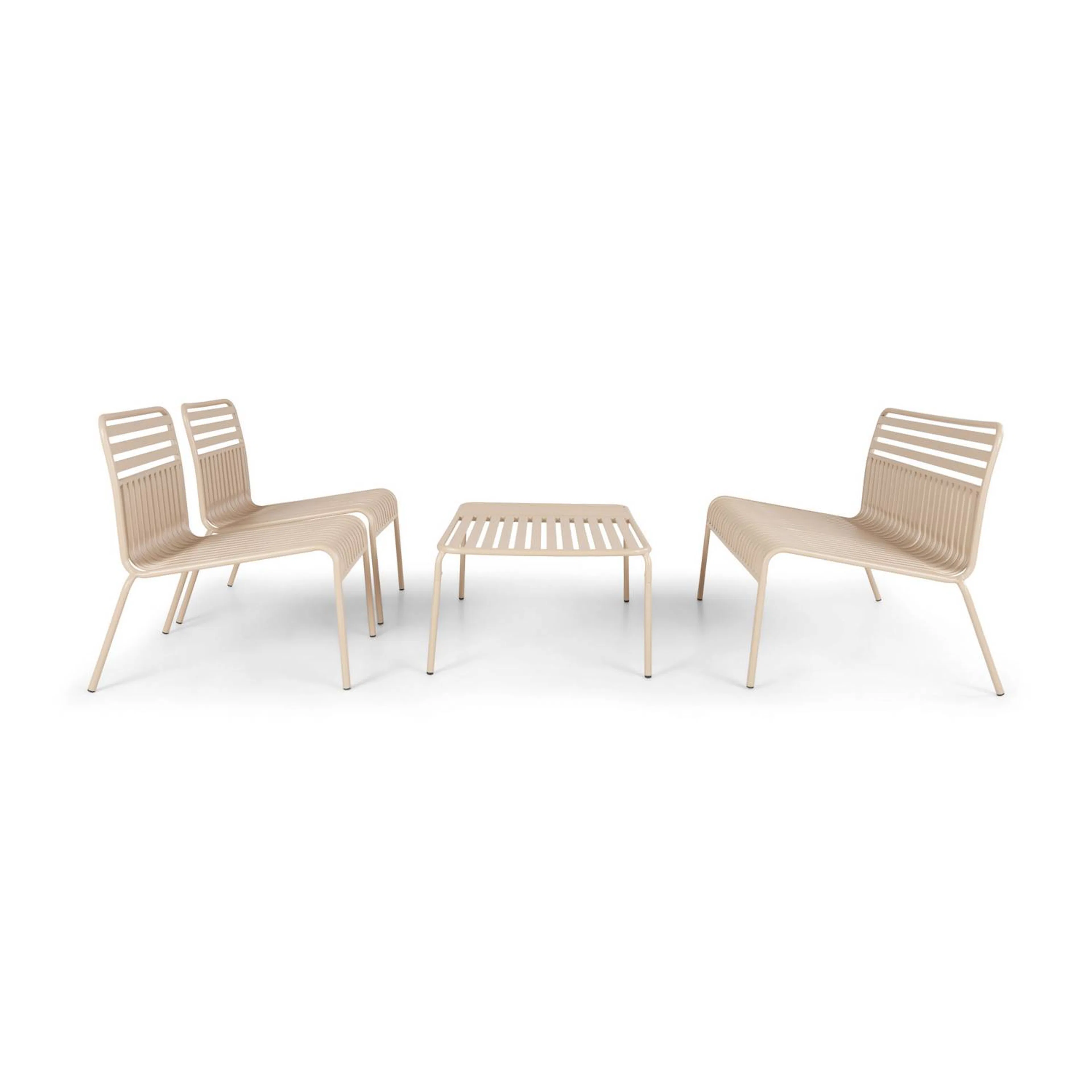 Loungegrupp Comfort Garden Jarva 4-sits Soffgrupp Utomhus i metall