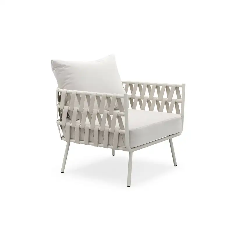 Karmstol deNoord Sandina Loungefåtölj Utomhus