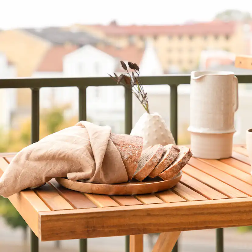 Trädgårdsbord Comfort Garden Marion Balkongbord Utomhus 60x45 cm