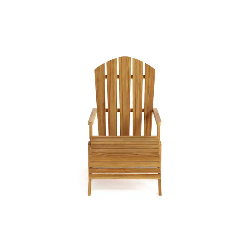 Karmstol deNoord Menorca Karmstol - Solstol i trä Utomhus