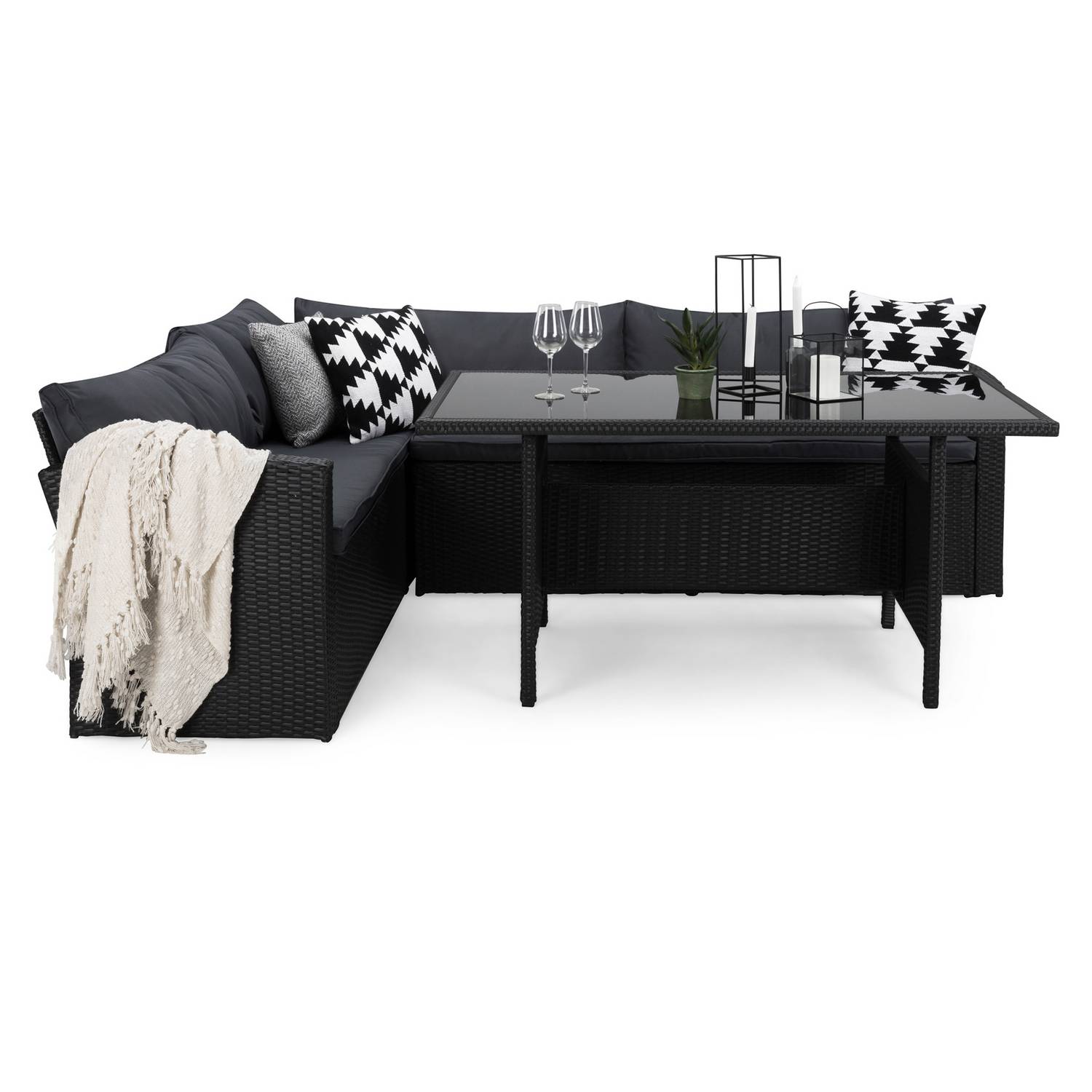 Loungegrupp Comfort Garden James Light Utomhus 5-sits