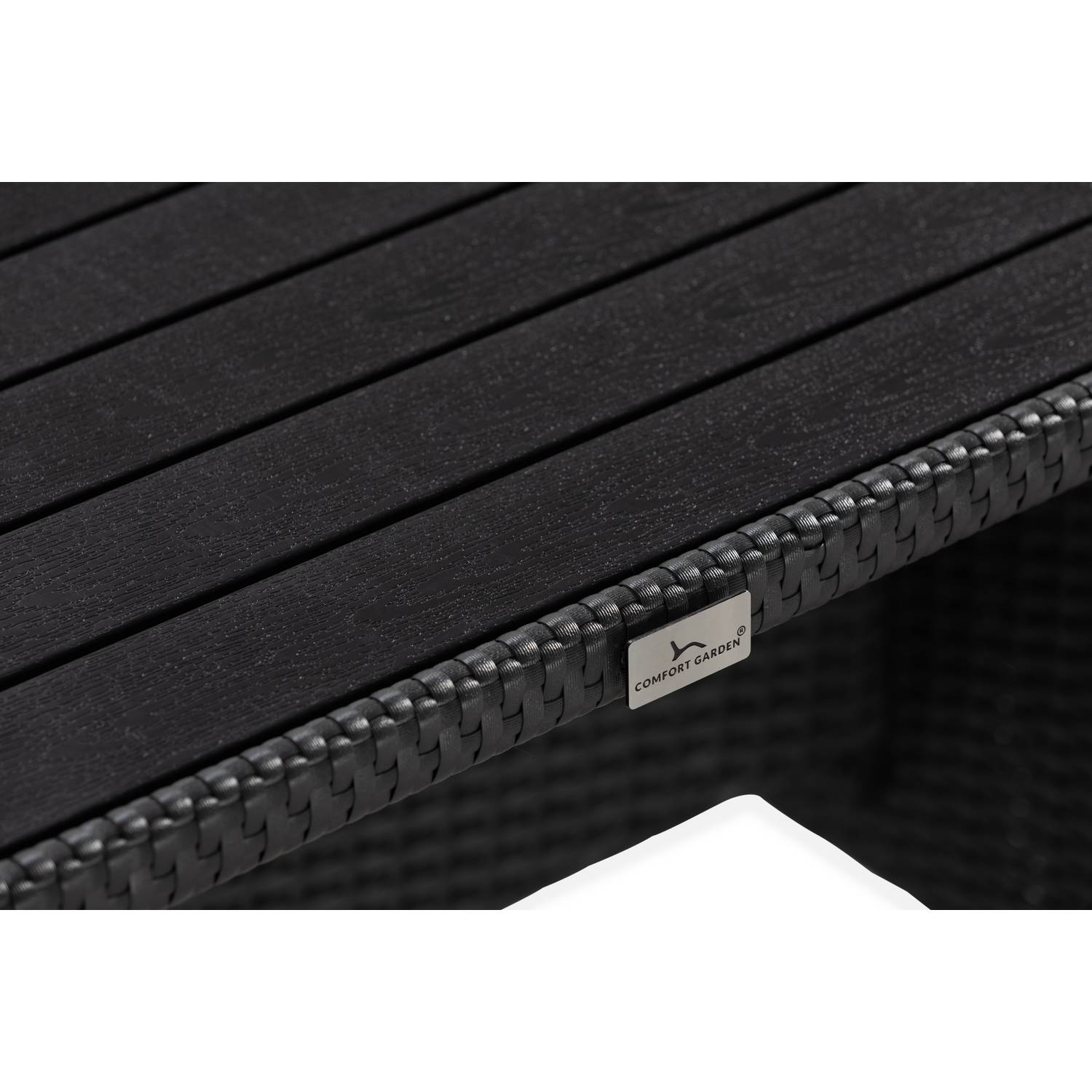 Loungegrupp Comfort Garden James Light Soffgrupp Utomhus  5-sits med Bordsskiva i Aintwood