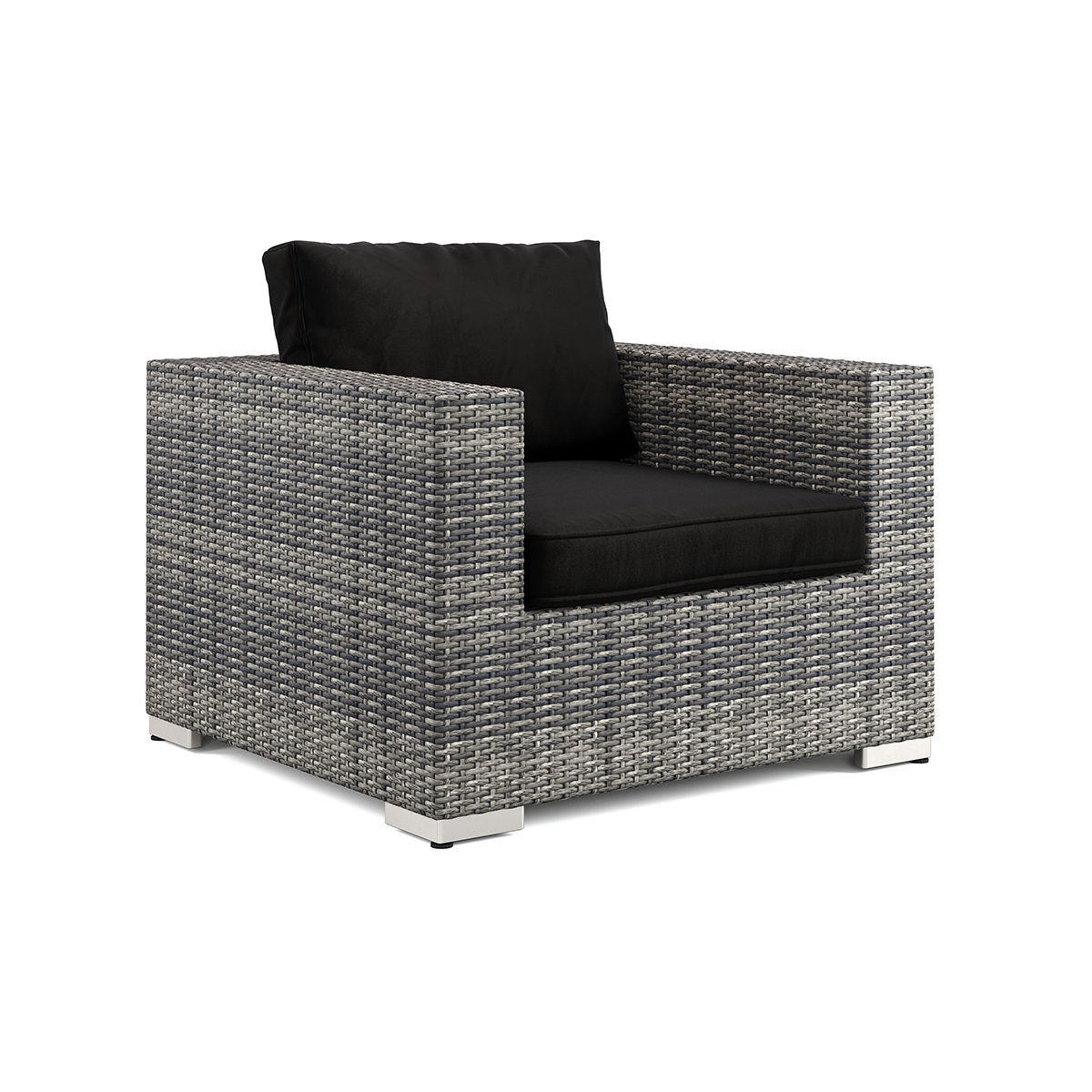 Trädgårdsfåtölj Comfort Garden Bahamas Loungefåtölj utomhus i konstrotting