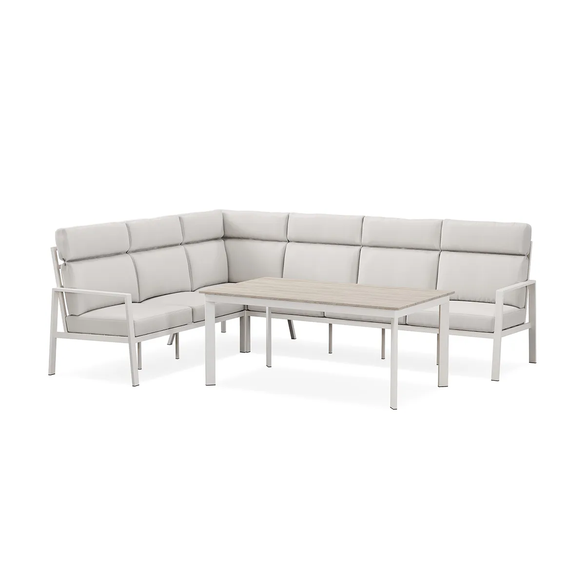 Loungegrupp deNoord Ariany Lyx Hörnsoffgrupp utomhus