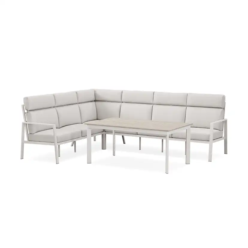 Loungegrupp deNoord Ariany Lyx Hörnsoffgrupp utomhus