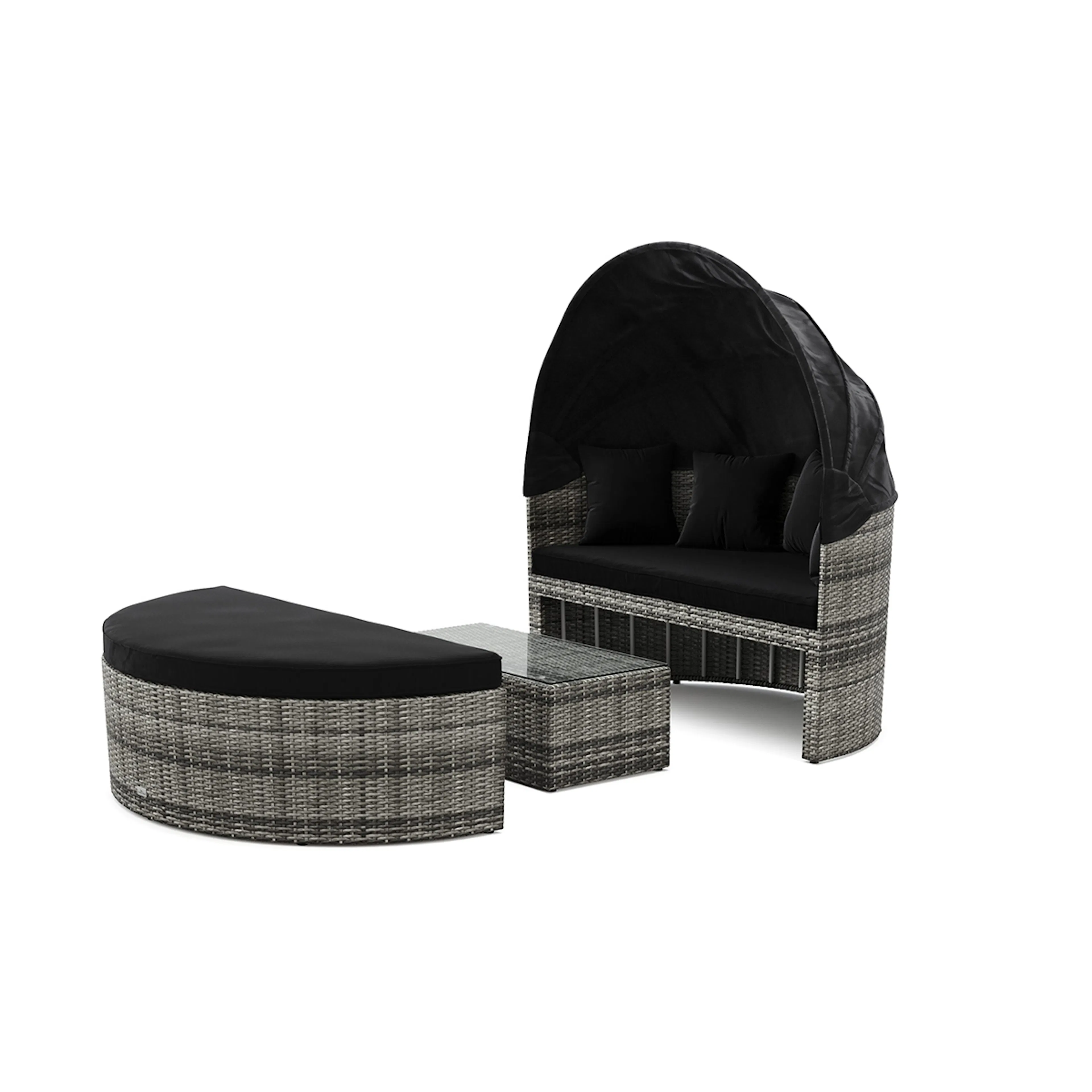 Solstol Comfort Garden Florens solsäng utomhus