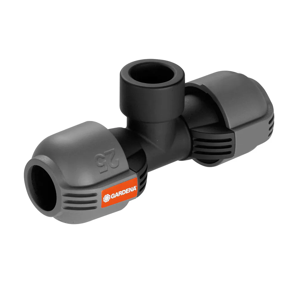 T-skarv Gardena 25 mm x G 3/4 Hongänga