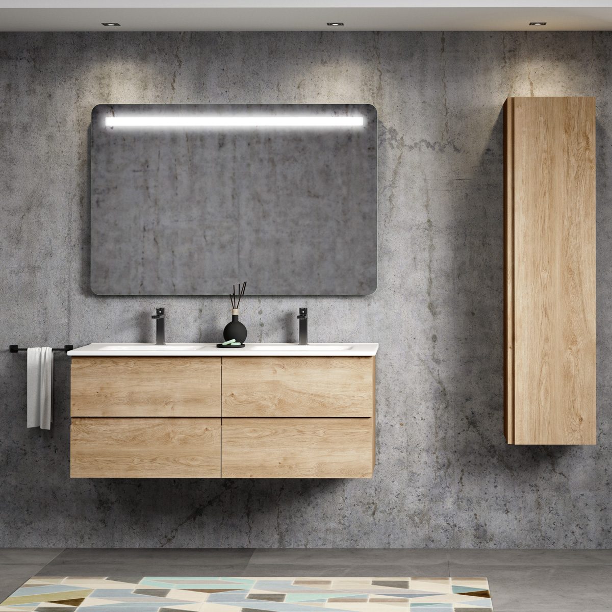 Tvättställsskåp Tenfors Norrvik med Tvättställ