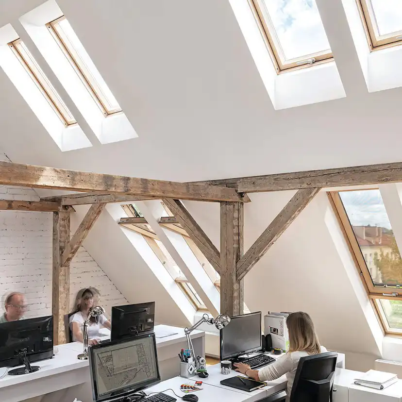 Takfönster Fakro Premium 2-Glas Duett FDY-V P2