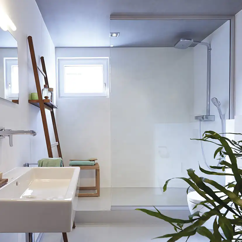 Takduschset Hansgrohe Raindance Select E 300 3-jet Showerpipe