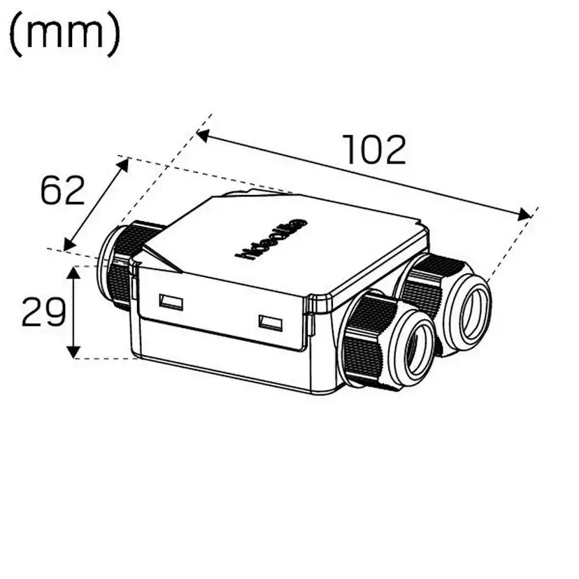 Downlight Hide-a-lite Comfort Quick Outdoor GU10 3000K