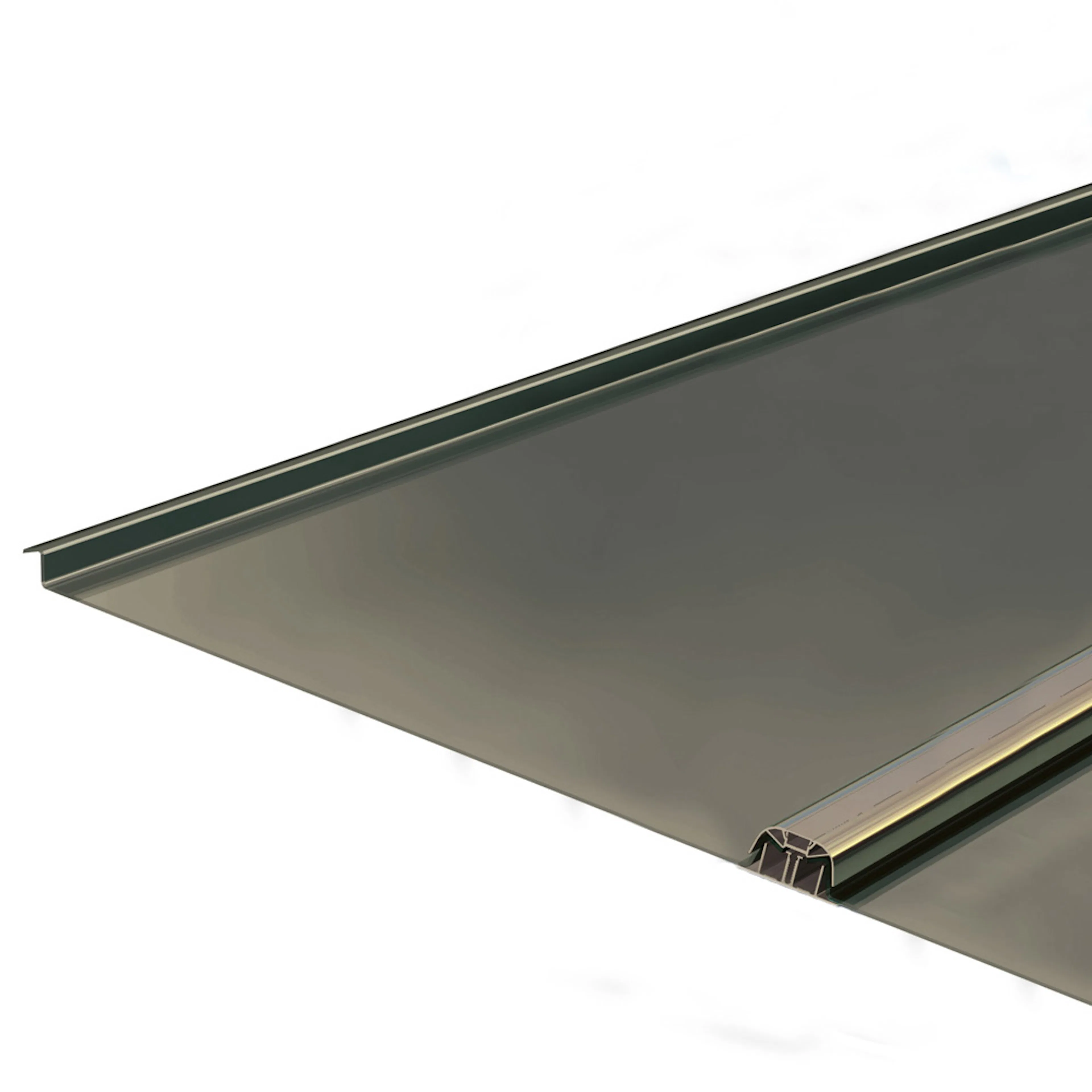 Takplast Plastmo SunGlaze Rök Komplett Tak 4 mm