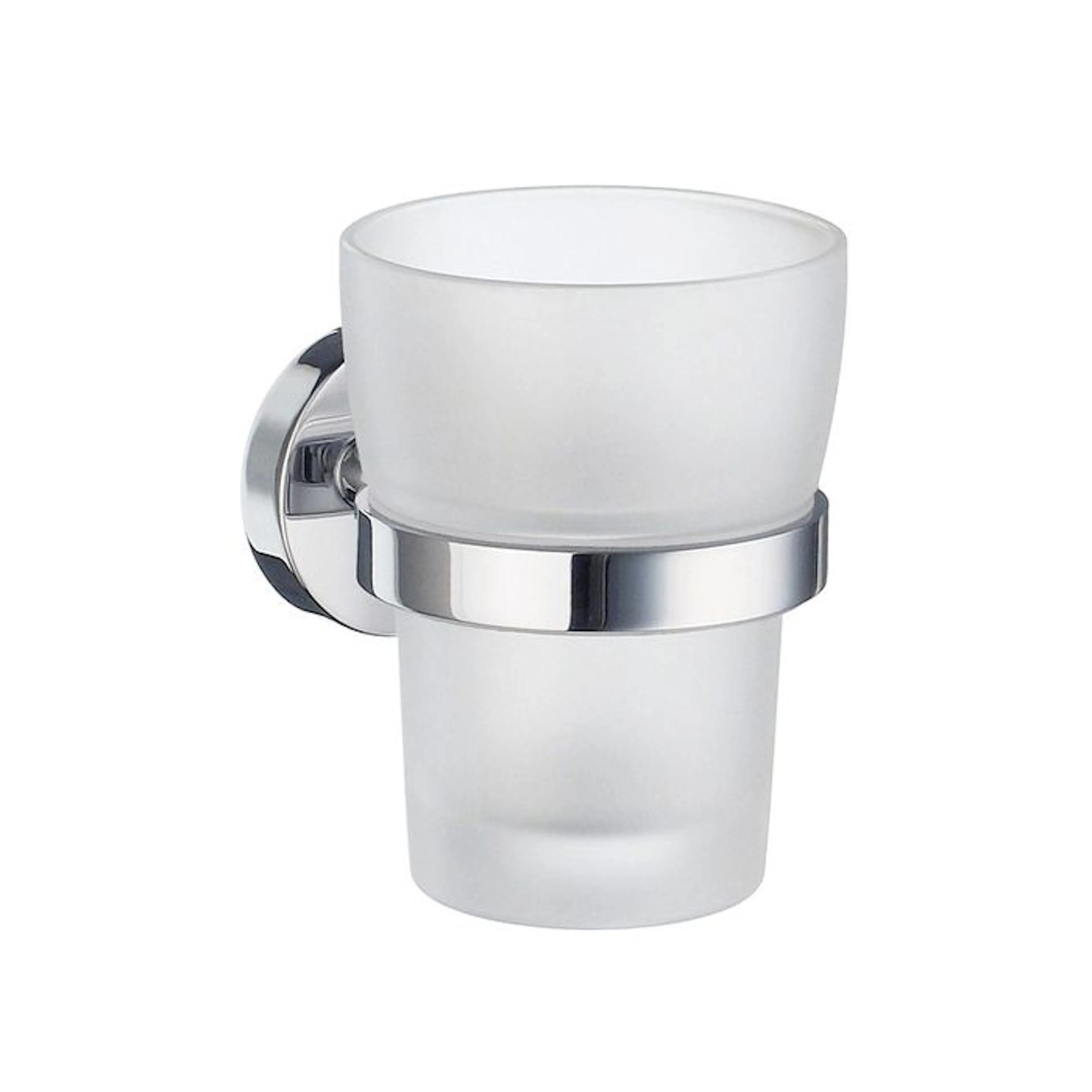 Tandborstglas Smedbo Home HK343 Krom/Frostat Glas