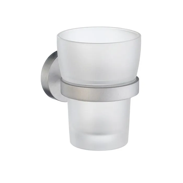 Tandborstglas Smedbo Home HS343 Krom/Frostat Glas