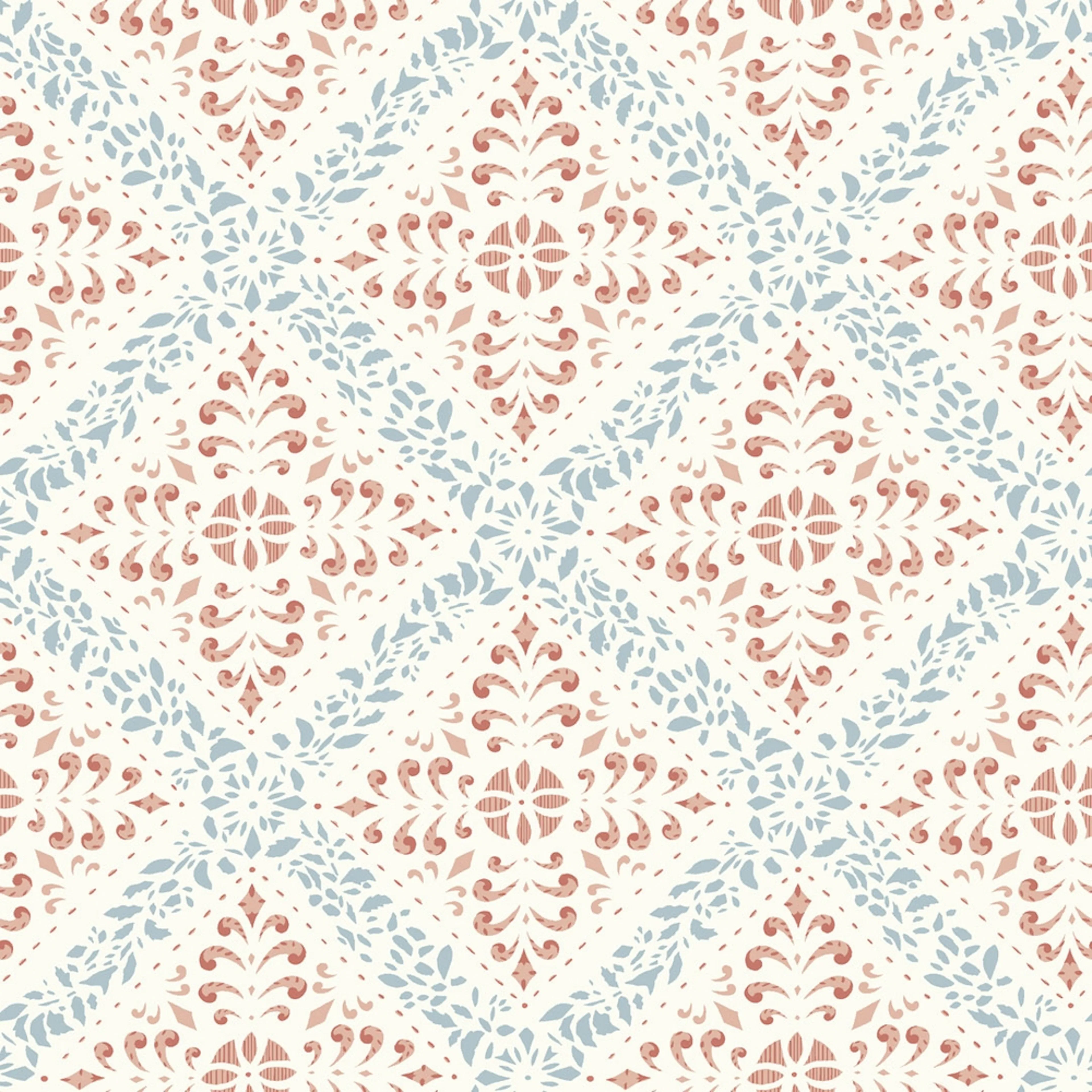 Tapet Boråstapeter Anno 4514 Nyborg EasyUp, Mönstrad Vit