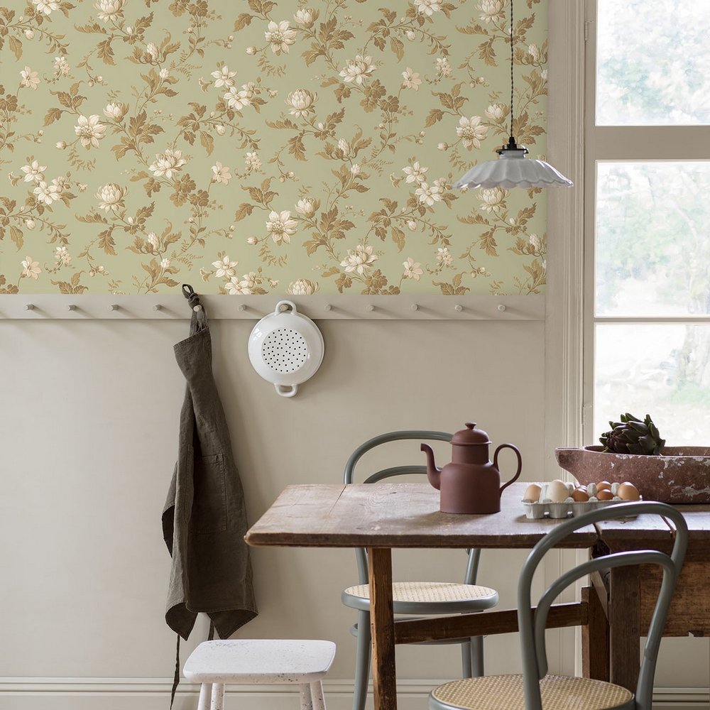 Tapet Boråstapeter Anno 4518 Blomslinga