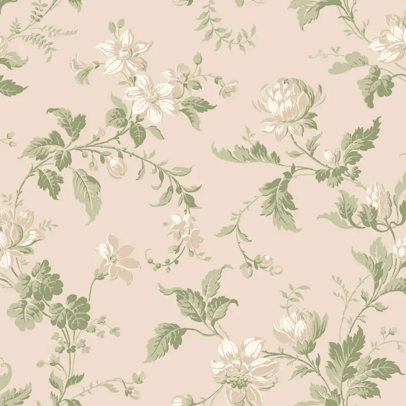 Tapet Boråstapeter Anno 4519 Blomslinga