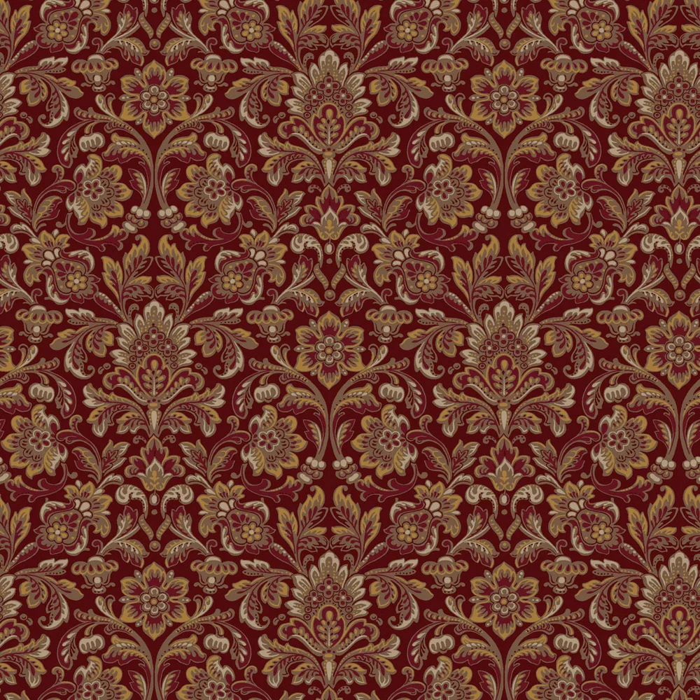 Tapet Boråstapeter Anno 4523 Foglavik EasyUp, Mönstrad Röd