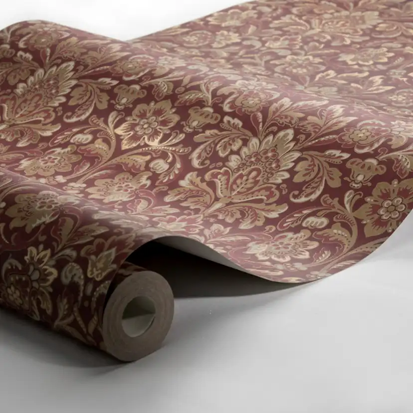 Tapet Boråstapeter Anno 4523 Foglavik EasyUp, Mönstrad Röd