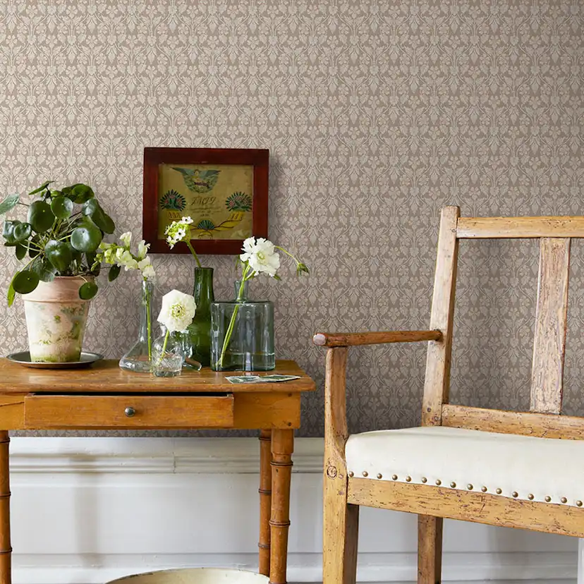 Tapet Boråstapeter Anno Nora 4536 EasyUp, Mönstrad Beige