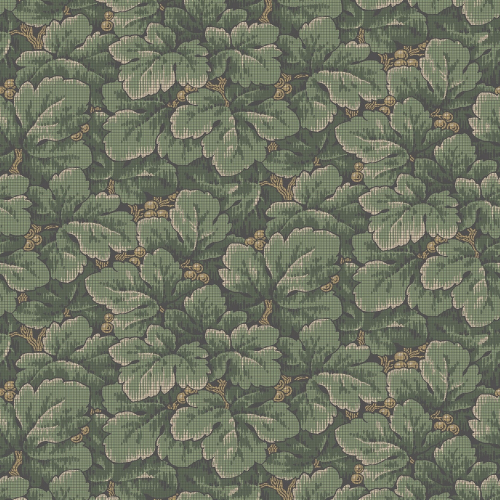 Tapet Boråstapeter Anno 4544 Waldemar EasyUp, Mönstrad Grön