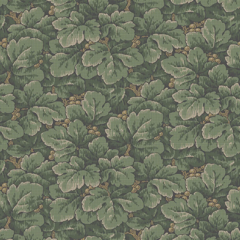 Tapet Boråstapeter Anno 4544 Waldemar EasyUp, Mönstrad Grön