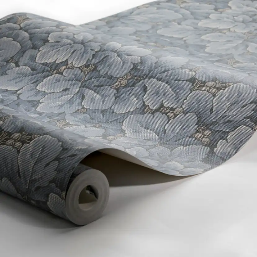 Tapet Boråstapeter Anno 4545 Waldemar EasyUp, Mönstrad Blå