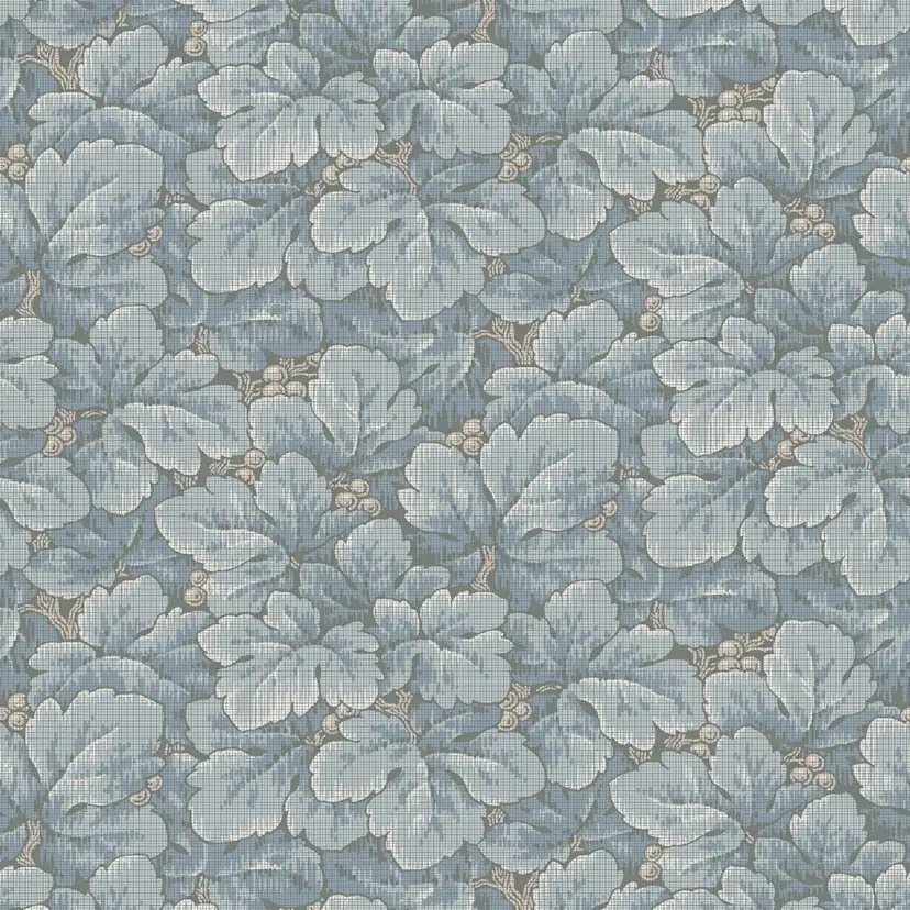 Tapet Boråstapeter Anno 4545 Waldemar EasyUp, Mönstrad Blå