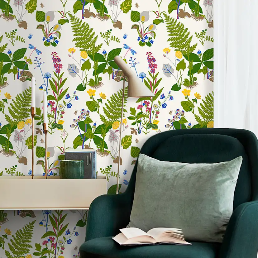 Tapet Boråstapeter Scandinavian Designers II Trollslända 1788