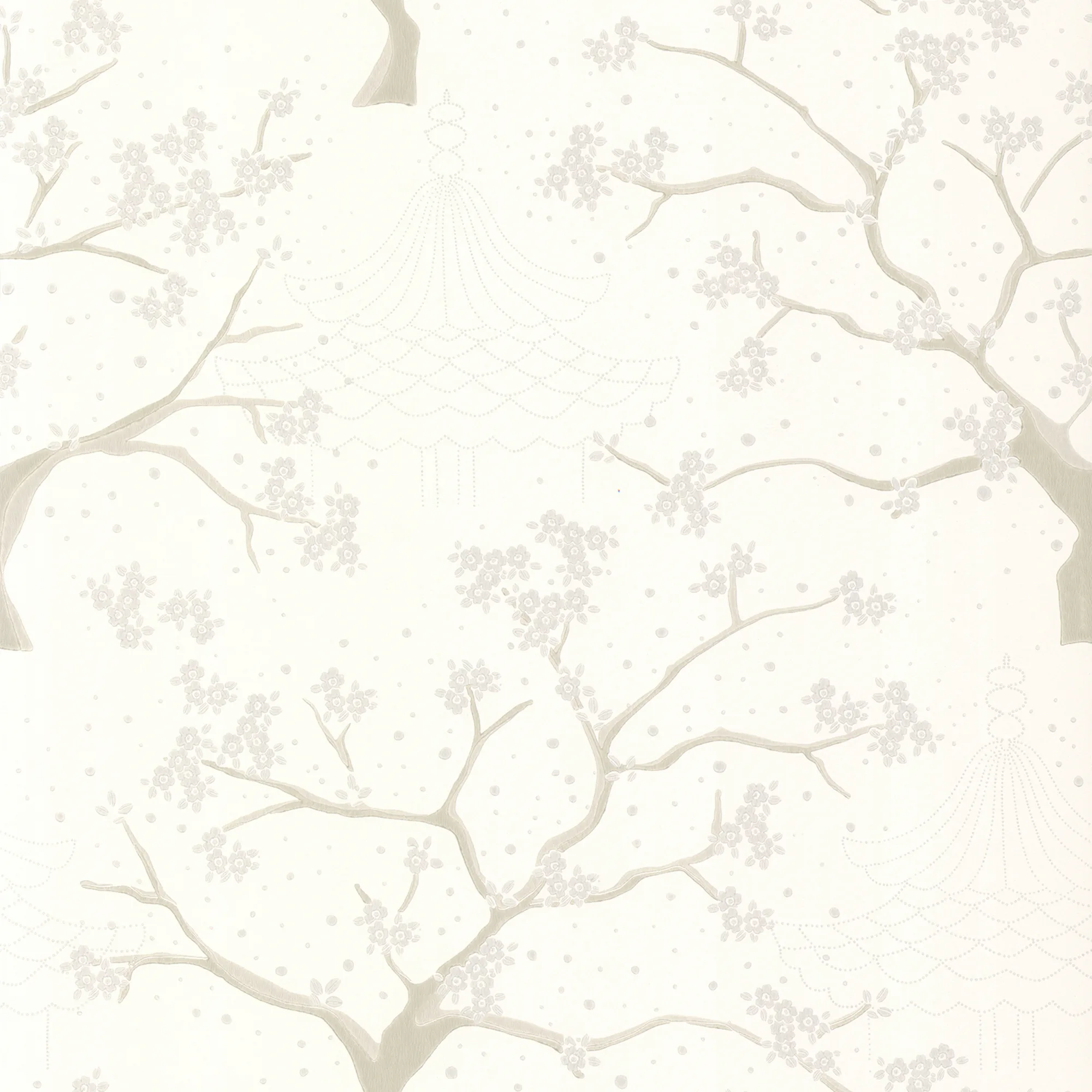 Tapet Decor Maison Queen Mary Grön