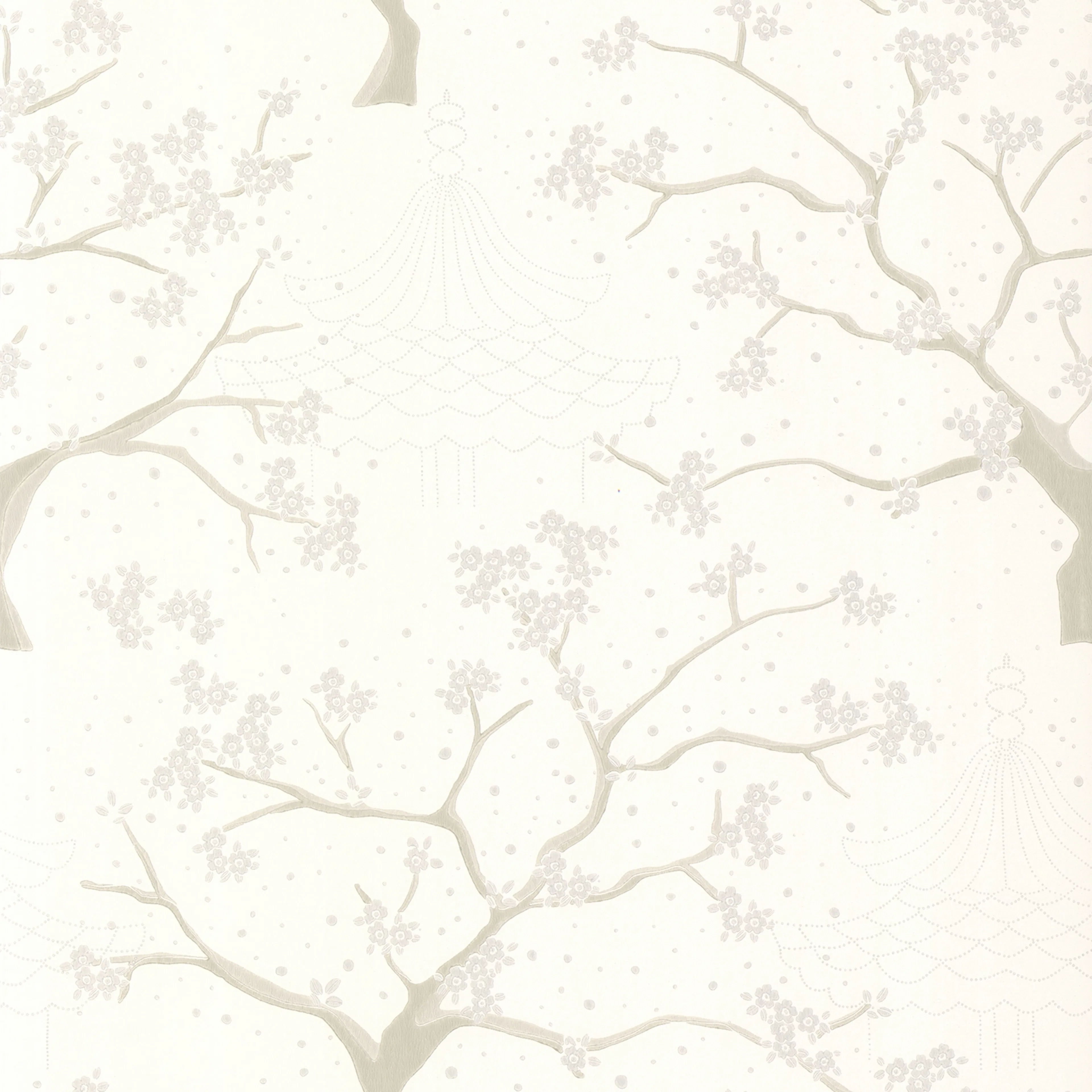 Tapet Decor Maison Queen Mary Grön