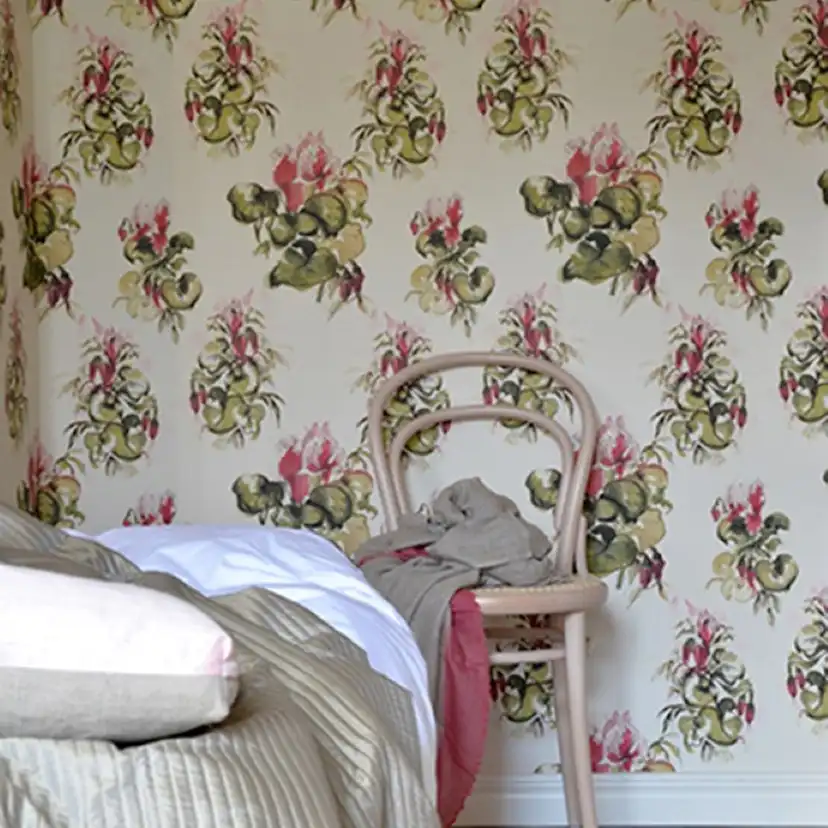 Tapet Mimou Cyclamen Red