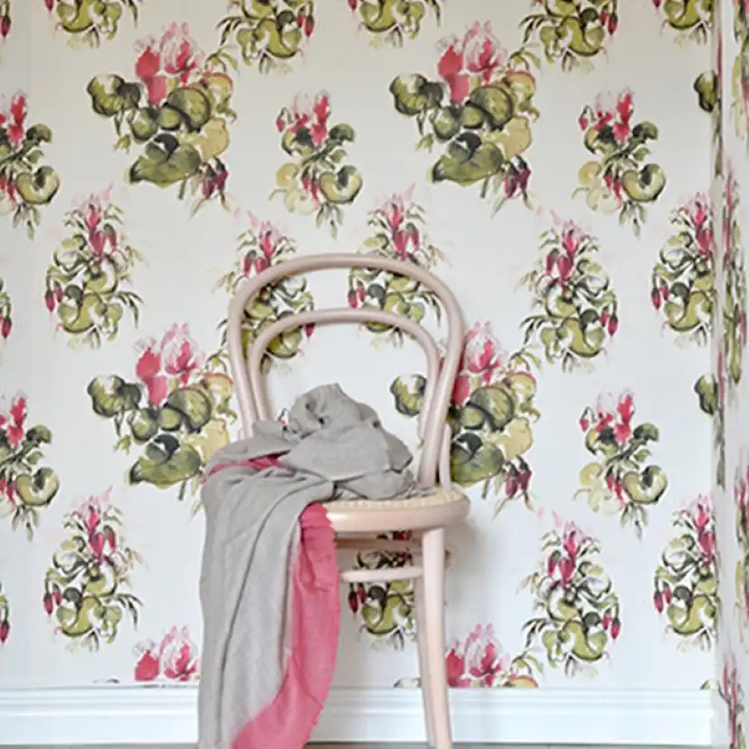 Tapet Mimou Cyclamen Red