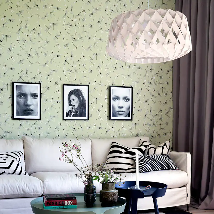 Tapet Mimou Dragonfly Celadon